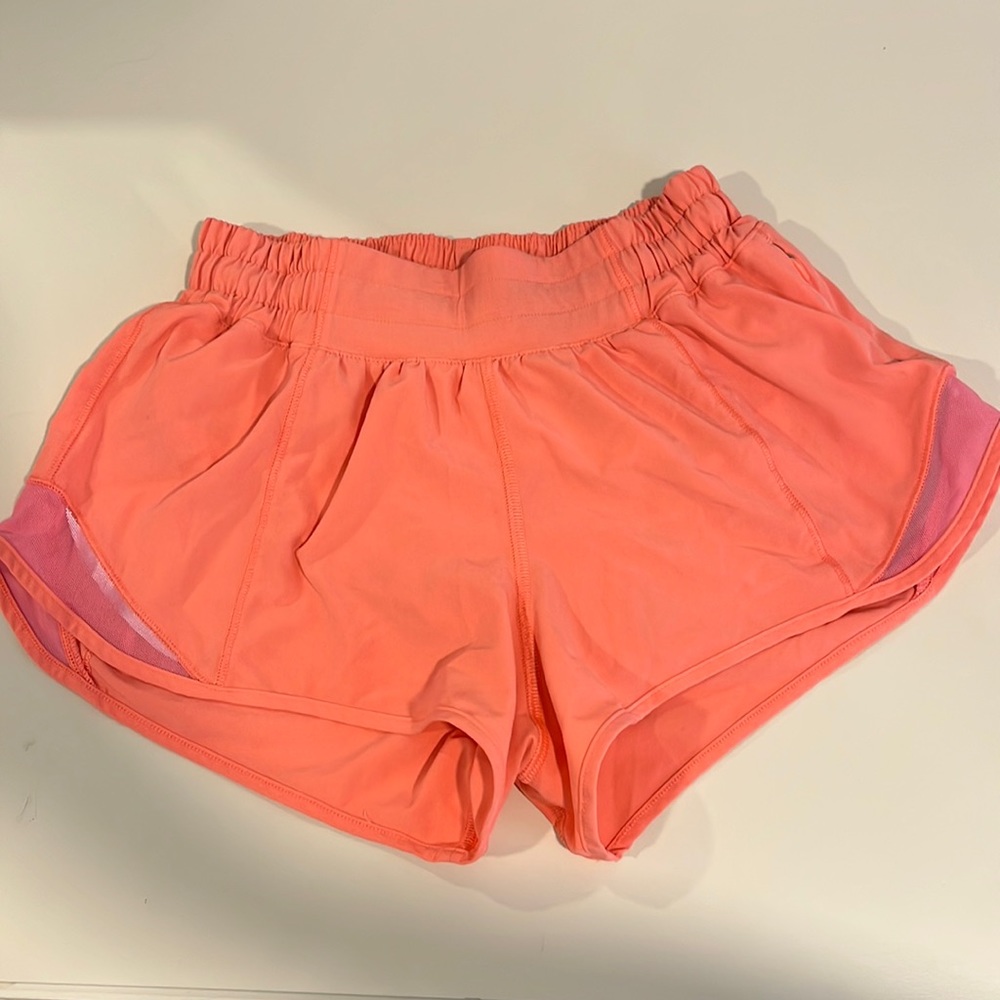 Lululemon 2.5 hotty hots in sunset size 2